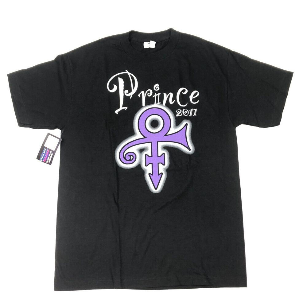 2011 Prince Oakland Ca Concert Tour Music Merch Tee T Shirt Large L Rare B1